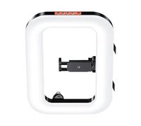 Supporto Telefono Luce - Ring Light Portatile, Luce Registrazione Video | Illuminazione Streaming Live Ricaricabile Type C Professional Bianco Abs Compatto Attrezzatura Creatore per Social Media