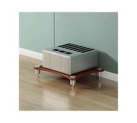 SupportoHiFiAudioRackWoodenMediaTowerforStereoTurntableGameConsole&AmplifierOpenDesignStylishAVDisplayStandforHomeEntertainment