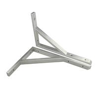 Supports Shelves Wall,Corner Bracket,90 Degree Angle Shelf Bracket 2pcs Heavy Duty Bracket Load 200kg (Size : 250 * 550mm) (Size : 250 * 550mm)