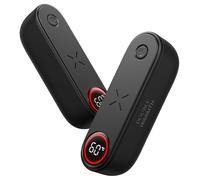 SUPPOU Magnetic Hand Warmers with Display Screen, 2-pack Hand Warmers Rechargeable 10000mAh Battery Operated, Electric Portable Pocket Heater, Gifts for Christmas Men Women, Outdoor Camping