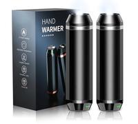 SUPPOU Magnetic Hand Warmers with Flashlight, 2-pack hand warmers rechargeable 5000mAh Battery Operated, Electric Portable Pocket Heater, 3 Levels Heat for Outdoor, Idea Gifts for Men, Women