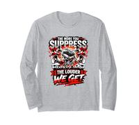Suppress The Vote Protest Resistance Defend Voting Rights Long Sleeve T-Shirt