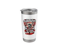 Suppress The Vote Protest Resistance Defend Voting Rights Stainless Steel Insulated Tumbler
