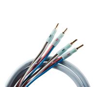 Supra Cables Speaker Cable Quadrax 2x 4.0 CombiCon Crimp 1 Pair 2.0 m