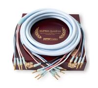 Supra Cables Speaker Cable Quadrax 4 x 2.0 BI - Amp CC Crimp 1 Pair 4 m