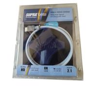 Supra HDMI Cables Ice Blue 4K with Ethernet 1.5 m