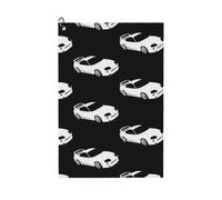 (Supra Silhouette_11075) Golf Towel Funny Printed Cristmas Gift for Men Women Husband Dad Mom Birthday Golfers Fan