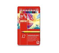 Caran D'ache Supracolor Watercolour Pencil 12 Colour Tin