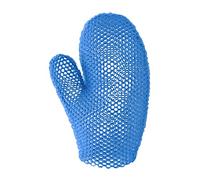 Supracor Spa Bath Mitt Body Exfoliator Face Antibacterial Scrub Sponge (Blue)