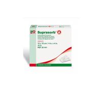 Suprasorb 121901 Bandages, Calcium Alginate, 10 cm x 10 cm (Pack of 8)
