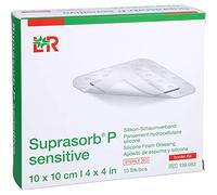Suprasorb P Sensitive Border Lite 10 x 10 cm Pack of 10 PU Foam Dressings