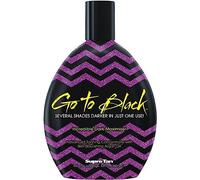 Supre Tan Go To Black - Intense Tanning Formula for Deep, Lasting Results - Dark Maximiser 350ml