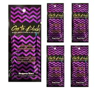Supre Tan Go To Black Maximizer 15ML (Pack of 5) - Achieve the Deepest, Darkest Tan with Advanced Tanning Technology - Hydrating and Skin-Nourishing Formula