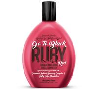 Supre Tan Go To Black Ruby Red Smoldering Dark Tingle Bronzer Tanning Lotion 350ml