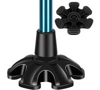 supregear 19mm 3/4" Heavy Duty Rubber Ferrules (XL Size) - Self Standing Foot Base Walking Stick Rubber Ends, Anti-Slip Replacement Tip for Walking Sticks and Canes