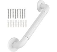 supregear Anti Bathroom Grab Rail - White Stainless Steel Shower Grab Bar Safety Handle - Support Rail for Bathtub Toilet Kitchen Stairway Towel - Handrail for Elderly, Children and Disability, 50 cm