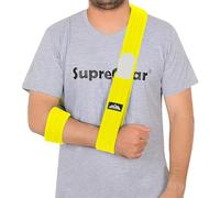 supregear Arm Sling, Adjustable Arm Support Strap, Lightweight Shoulder Immobilizer for Injured Elbow, Broken Collarbone, Torn Rotator Cuff, Dislocation or AC Separation, Left Right, Men Women