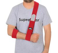 supregear Arm Sling, Adjustable Arm Support Strap, Lightweight Shoulder Immobilizer for Injured Elbow, Broken Collarbone, Torn Rotator Cuff, Dislocation or AC Separation, Left Right, Men Women
