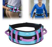 supregear Gait Belt - Anti-Slip Transfer Belts with 7 Handles and Easy-to-Use Buckle, Safety Gate Nursing Patient Assist for Lifting - Senior, Bariatric, Elderly, Physical Therapy, Aqua