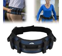supregear Gait Belt, Padded Transfer Aid with 7 Handles, Adjustable Caregiver Assist Strap for Seniors, Elderly & Bariatric Mobility Support, Dark Blue