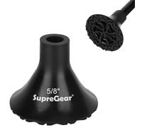 supregear Rubber Ferrules 16 mm, Anti-Slip Heavy Duty Rubber End Caps for Walking Sticks All Terrain Foot Pad for Extra Stability, 16 mm Sturdy Replacement Accessories for Seniors, 1-Pack/Large