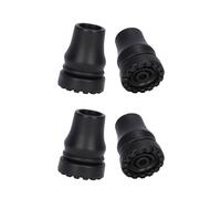 supregear Rubber Ferrules for Walking Sticks (4-Pack), 16mm Non-Slip Replacement Cane Tip for Standard Walking Stick Folding Cane Crutch Accessory, End Caps Stoppers Tips