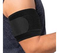 supregear Tendonitis and Tricep Compression Brace, Bicep Tricep Compression Sleeve Wrap for Pain Relief and Muscle Strains Upper Arm Compression Support (Black, L/XL)
