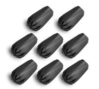 supregear Trekking/Hiking Pole Replacement Tips, Anti-Slip Rubber Ends Protectors for Walking Stick, 11 mm (0.4") Hole Diameter, 8 Pcs