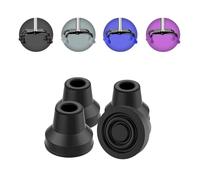 supregear Walking Stick Rubber Ferrules (4-Pack) - 13mm Replacement Feet for Walking Cane - Accessories for Walking and Standing Stick for Women, Men, Seniors, Elderly