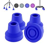 supregear Walking Stick Rubber Ferrules (4-Pack) - 16mm Replacement Feet for Walking Cane - Accessories for Walking and Standing Stick for Women, Men, Seniors, Elderly