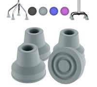 supregear Walking Stick Rubber Ferrules (4-Pack) - 16mm Replacement Feet for Walking Cane - Accessories for Walking and Standing Stick for Women, Men, Seniors, Elderly