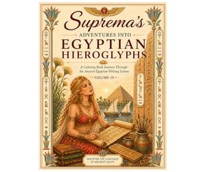 Suprema’s Adventures into Egyptian Hieroglyphs: A Coloring Book Journey Through the Ancient Egyptian Writing System (Suprema's Belly Dance Adventures)