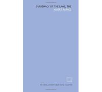 Supremacy of the laws, The