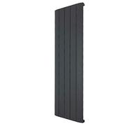 Supreme Aluminium Designer Radiators Central Heating Heater Vertical Anthracite Single Panel - 470 x 1800mm