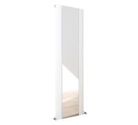 Supreme Aluminium Designer Radiators Central Heating Heater Vertical White Single Panel Mirror - 470 x 1700mm