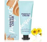 Supreme Creme All-Over Complexion Perfector, Long-Lasting Cc Cream Foundation, Cc Cream Body Coverage Perfector, Waterproof & Transfer-Resistant Skin Tint, Evens Skin Toneand Light Foundation (1 Pcs)