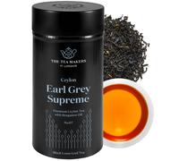 Supreme Earl Grey Tea Loose Leaf Natural Blend of Sri Lankan Black Tea Ber