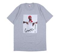 Supreme FW16 Gucci Mane Tee Grey Character Printing Short Sleeve Unisex Gray SS18-0223 S