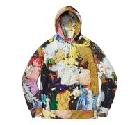 Supreme FW18 Mike Kelley More Love Hours Than Can Ever Be Repaid Hooded Sweatshirt Multicolor SUP-FW18-286 M