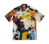 Supreme FW18 Mike Kelley More Love Hours Than Can Ever Be Repaid Rayon Shirt 'Multicolor' SUP-FW18-287 M