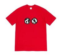 Supreme FW19 Week 1 Save The Planet Tee Earth Short Sleeve Unisex Red SUP-FW19-236 M