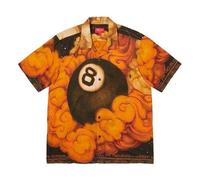 Supreme FW19 Week 12 x Martin Wong 8-Ball Rayon Shirt 'Orange' SUP-FW19-1005 L
