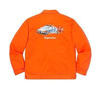 Supreme FW19 Week 2 Cop Car Embroidered Work Jacket SUP-FW19-312 M