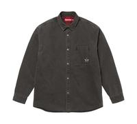 Supreme FW25 Quilted Lined Denim Snap Shirt 'Black' SUP-FW25-140-BLK S