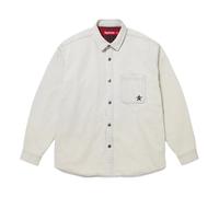 Supreme FW25 Quilted Lined Denim Snap Shirt 'Light Washed Indigo' SUP-FW25-140-IND XL