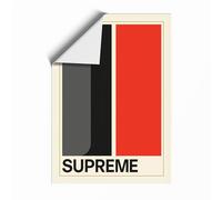 Supreme Geometry Minimalist Unframed Wall Art Print A2 (59.4×42cm), Wall Decor for Living Room, Bedroom, Office & Home, Art Gift
