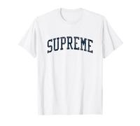 Supreme LA Vintage Athletic Sports JSN2 Navy Print T-Shirt
