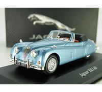 Supreme Models JAGUAR XK140 MODEL CAR BLUE ROADSTER 1:43 SCALE IXO SPORTS 103 OPEN TOP T3