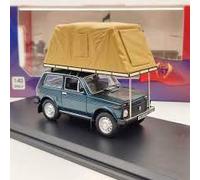Supreme Models LADA NIVA MODEL CAR ROOF TENT GREEN 1:43 SCALE IXO CAMPER CAMPERVAN 1981 IST K8