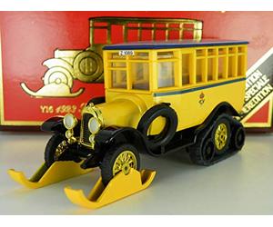 Supreme Models SCANIA VABIS POST OFFICE MODEL BUS 1:49 SCALE YELLOW MATCHBOX Y16 YESTERYEAR K8